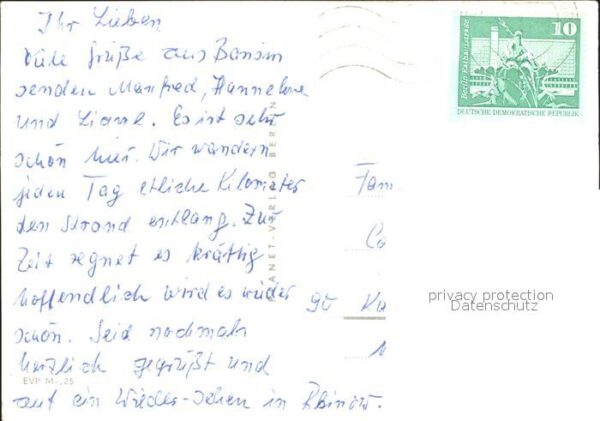 Heringsdorf Ostseebad Usedom FDGB Walter Schröder HO Drogerie Strand – Bild 2