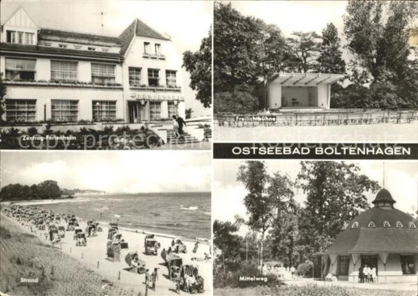 Boltenhagen Ostseebad Zentrag Ferienheim Freilichtbühne Mitte