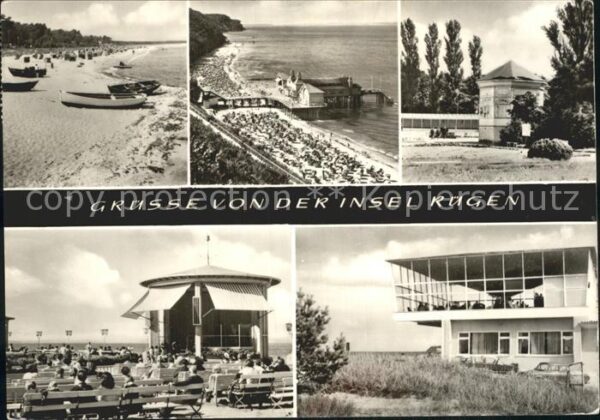 Insel Ruegen Thiessow Sellin Göhren Binz Baabe Stran