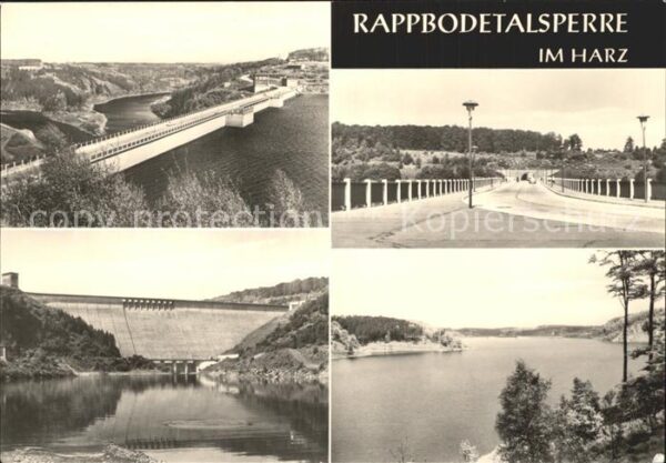 Rappbodetalsperre Sperrmauer Stausee