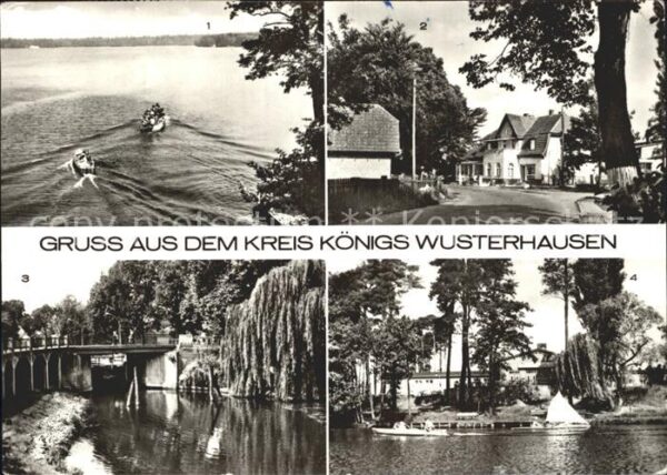 Koenigs-Wusterhausen Strassenpartie Kleinköris See Prieros