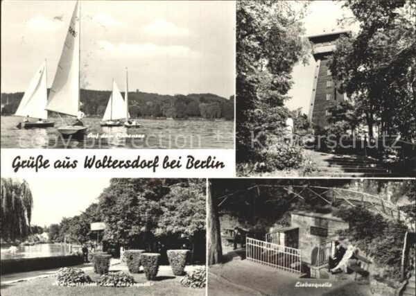 Woltersdorf Erkner Flakensee Segeln Aussichtsturm Liebesqu