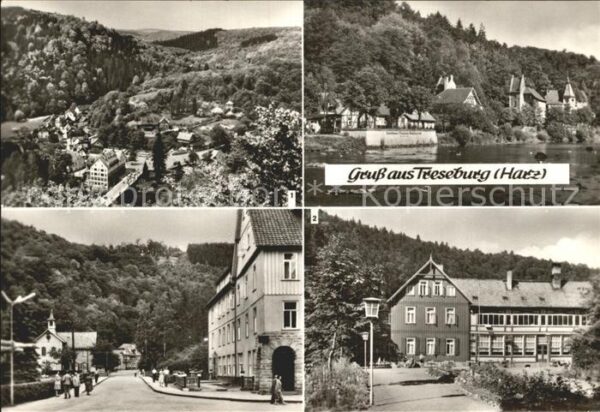 Treseburg Harz Aussichtspunkt Weisser Hirsch FDGB Erho