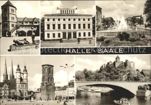 Halle Saale Burghof Moritzburg Martin Luther Univer