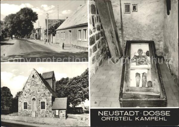 Kampehl Teilansicht 700jährige Wehrkirche Denkm