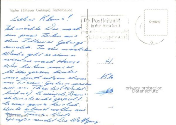 Toepferbaude Oybin Zittauer Gebirge Felsen – Bild 2