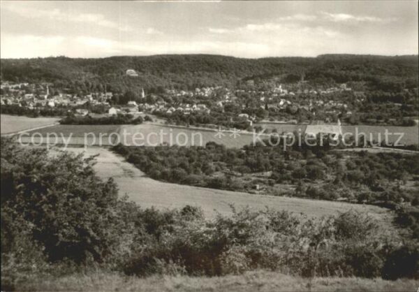 Gernrode Harz Panorama Blick vom Bückeberg