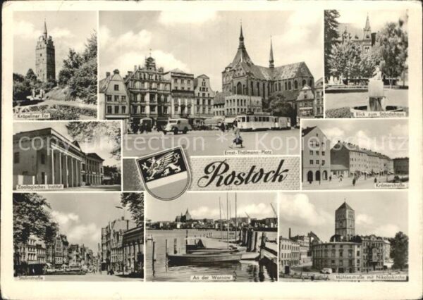 Rostock Kröpeliner Tor Ernst Thälmann Platz Stä