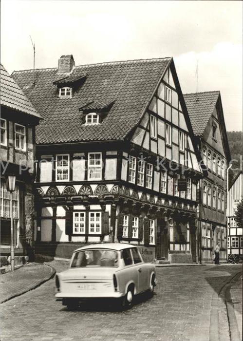 Stolberg Harz Gastwirtschaft Hoffmann Fachwerkhaus Lu