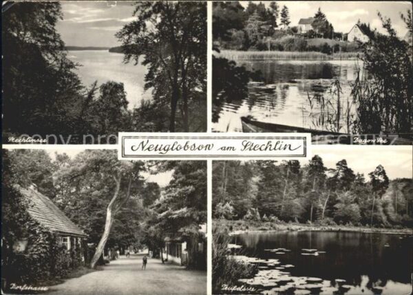Neuglobsow Stechlinsee Dorfstrasse Teufelssee Dago