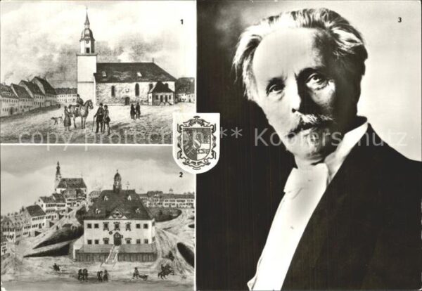 Hohenstein-Ernstthal Geburtsstadt Karl Mays Porträt um 1900