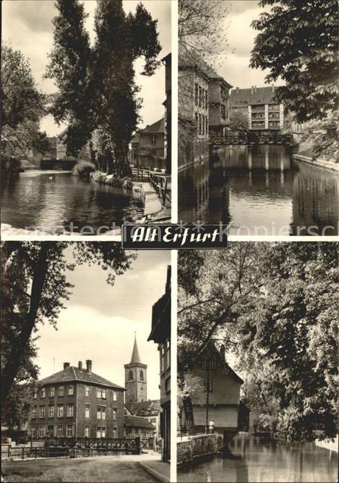 Alt Erfurt Hinter der Schildchen Mühle Krämerbrück