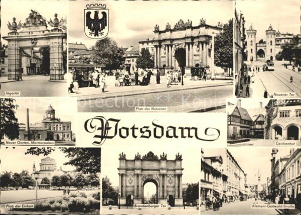 Potsdam Jägertor Platz der Nationen Nauener Tor
