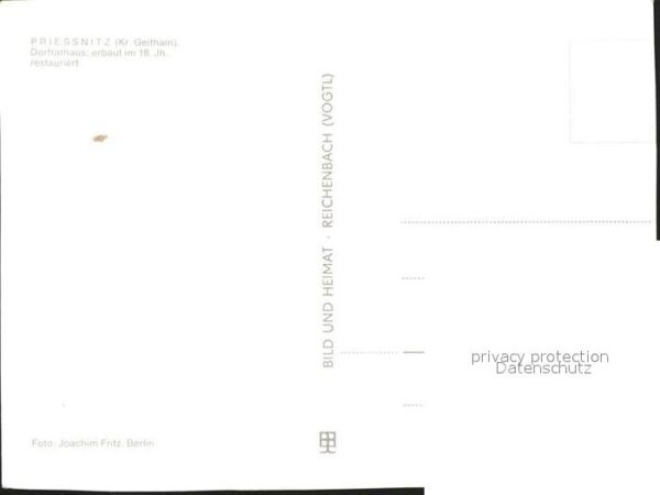 Priessnitz Geithain Rathaus 18. Jhdt. – Bild 2