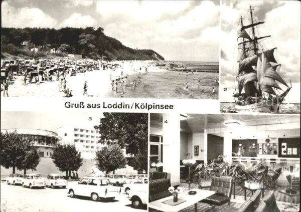 Koelpinsee Loddin Strand Segelschulschiff Wilhelm Pieck F