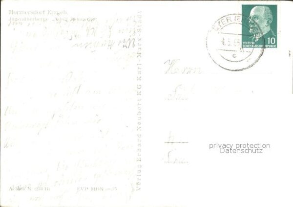 Hormersdorf Erzgebirge Jugendherberge Adolf Hennecke – Bild 2