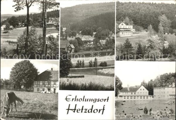 Hetzdorf Halsbruecke Bergschlösschen HOG Erholung Bad Sumpfm