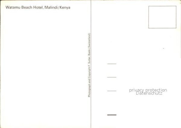 Malindi Watamu Beach Hotel – Bild 2