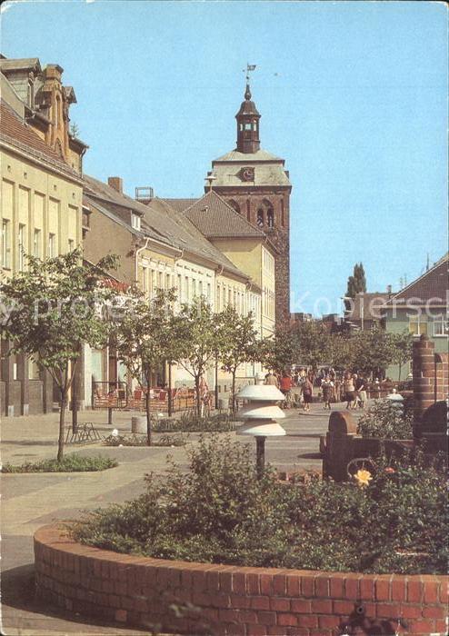 Luckenwalde Boulevard Ernst Thälmann Strasse