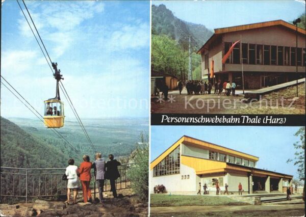 Thale Harz Personenschwebebahn Bergstation Talstat