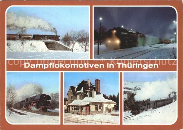 Triptis Dampflokomotiven in Thüringen Bahnhof E
