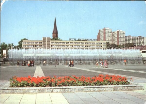 Frankfurt Oder Hotel Stadt Frankfurt Karl Marx Strasse
