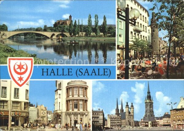 Halle Saale Burg Giebichenstein Klement Gottwald St