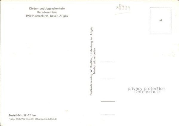 Heimenkirch Kinder und Jugendkurheim Herz Jesu Heim – Bild 2