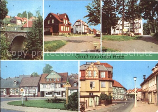 Tanne Harz Brücke Ferienheime FDGB Erholungsheim B