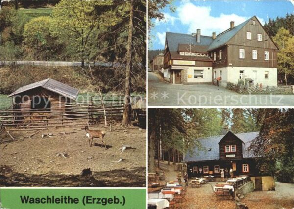 Waschleithe Tierpark Gaststätte Osterlamm Köhlerhüt