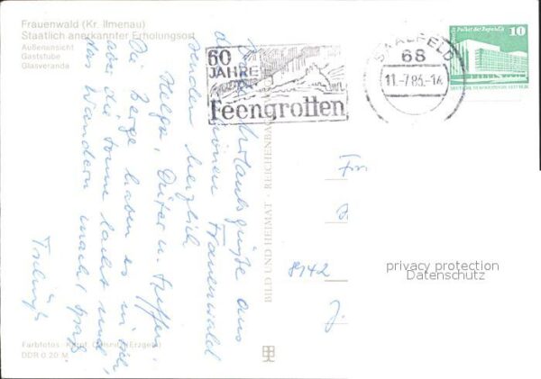 Frauenwald Thueringen Waldpension Fraubachmühle Gaststube Ver – Bild 2