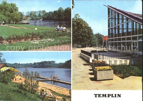 Templin Ratsteich Badestrand Lübbesee HOG Bürge