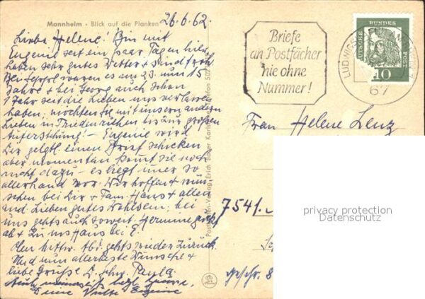Mannheim Blick auf die Planken Fontäne – Bild 2