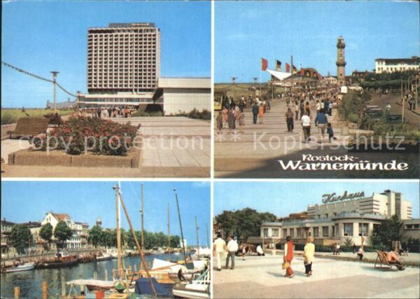 Warnemuende Ostseebad Hotel Neptun Strandpromenade Gaststätte