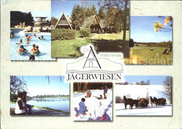 Waldkirchen Niederbayern Ferienpark Jägerwiesen Swimming Pool Fe