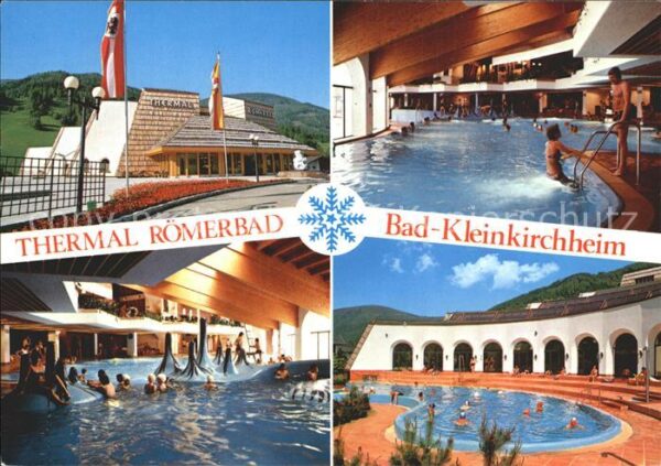 Bad Kleinkirchheim Kaernten Thermal Römerbad Hallenbad Freibad
