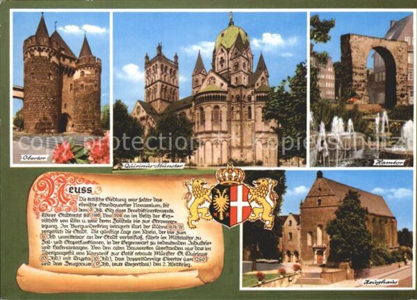 Neuss Obertor Quirinus Münster Wahrzeichen Ha