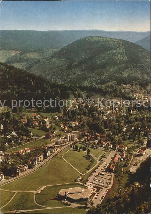 Bad Herrenalb Therme Kurort Schwarzwald Fliegeraufnah
