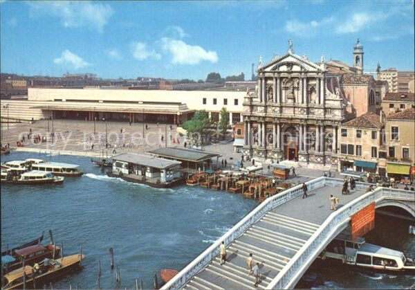 Venezia Venedig Stazione di Santa Lucia Bahnhof
