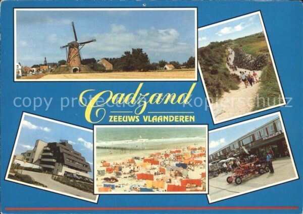 Cadzand Bad Windmühle Hotel Restaurant Strand