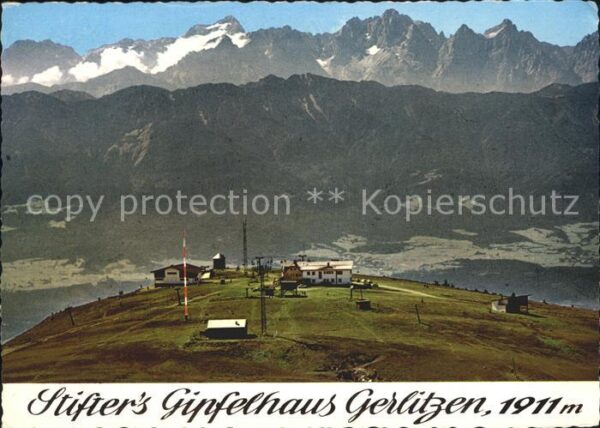 Gerlitzen Stifters Gipfelhaus Alpenpanorama Julis