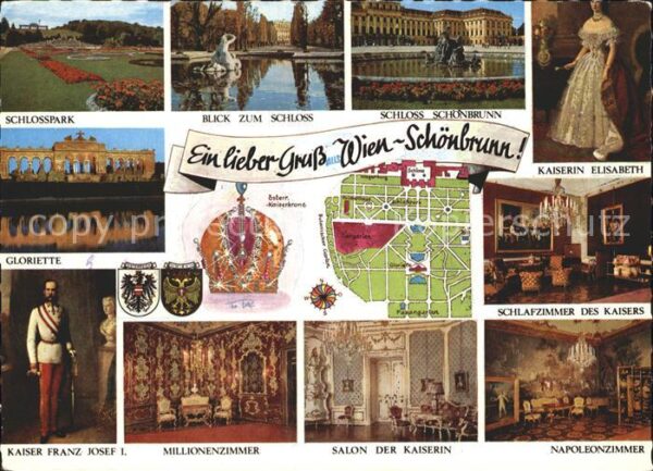 Wien Schloss Schönbrunn Innenansichten Schlo