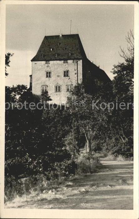 Burgk Saale-Orla-Kreis Schloss vom Sophienweg