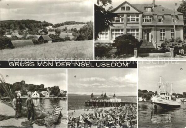 Usedom Benz Korswandt Gaststätte Kamminke Ahlb