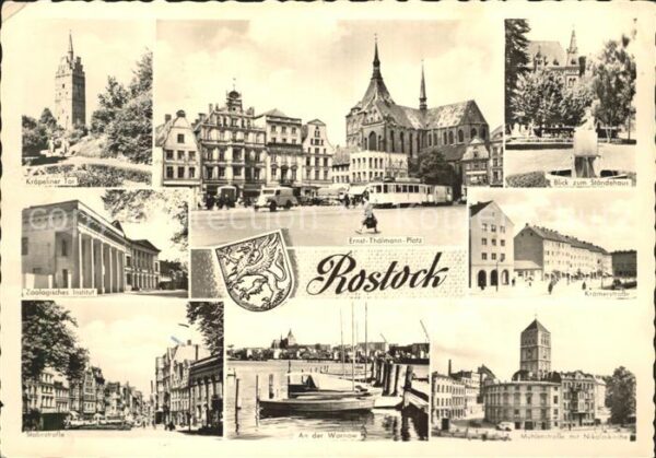 Rostock Kröpeliner Tor Ernst Thälmann Platz Stä