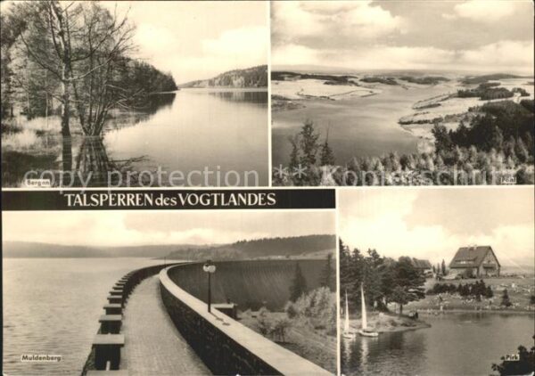 Bergen Vogtland Talsperren des Vogtlandes Pöhl Pirk Mul