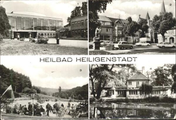 Heiligenstadt Eichsfeld Heilbad Kreiskulturhaus Marktplatz Nahe