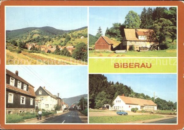 Biberau Übersicht Rote Mühle OT Tellerhammer FD