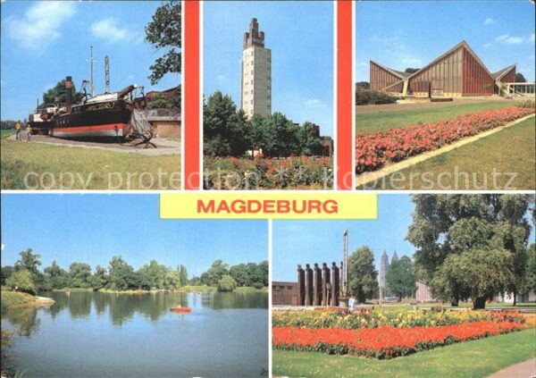 Magdeburg Kulturpark Rotehorn SD Württemberg Muse