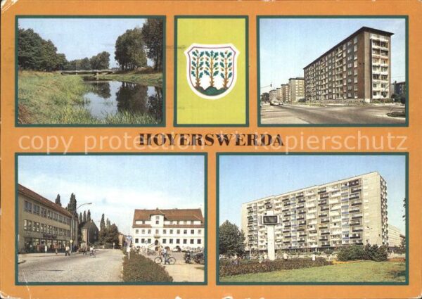 Hoyerswerda Elsterbrücke Wilhelm Pieck Strasse Wohn